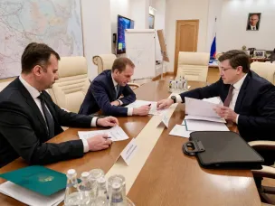 Александр Козлов и Глеб Никитин обсудили реализацию в Нижегородской области нацпроекта «Экологическое благополучие»